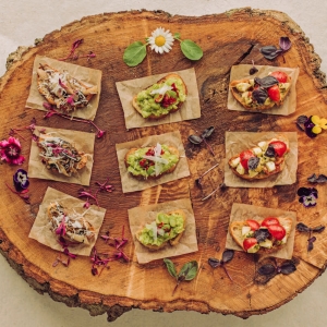 weddding canapes london