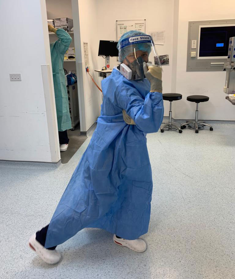 NHS worker